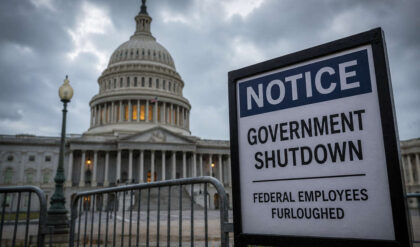 Government shutdown timeline