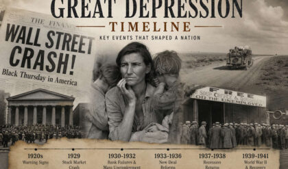 Great depression timeline