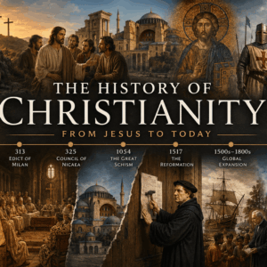 History of christianity timeline key events from jesus to today