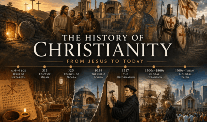 History of christianity timeline key events from jesus to today