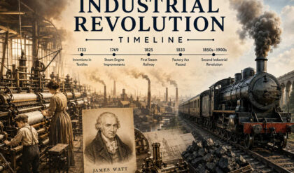 Industrial revolution timeline