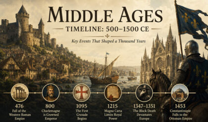 Middle ages timeline