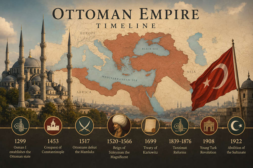 Ottoman empire timeline