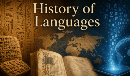 The history of languages
