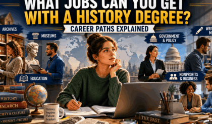 What jobs can you get with a history degree career paths explained